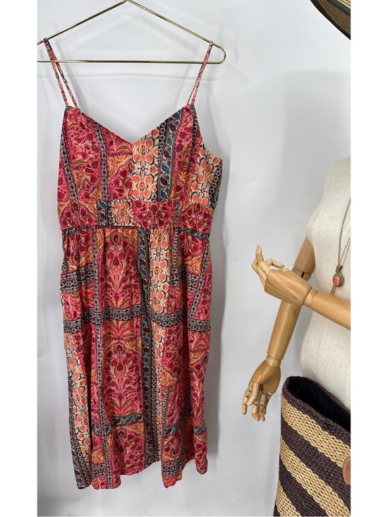 Old Navy Dresses & Skirts - Old Navy Waist-Defined patchwork Paisley print Cami Midi Dress XXL